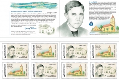 Nová edice poštovních známek připomíná popraveného kněze P. Josefa Jílka z Katovic